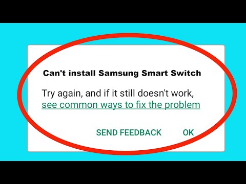 La solución no puede instalar/descargar la aplicación Samsung Smart Switch en Google Playstore para Android