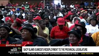 SACP in KZN criticises ANC for Zandile Gumede's deployment