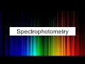 Spectrophotometry