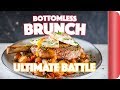 THE ULTIMATE BOTTOMLESS BRUNCH BATTLE | Sorted Food