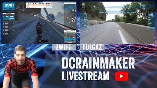Alpe d'Huez Side by side: Zwift vs FulGaz Live + Q&A!