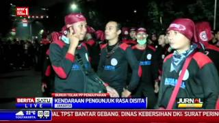 Kepolisian Bubarkan Paksa Demo Buruh di Istana Negara