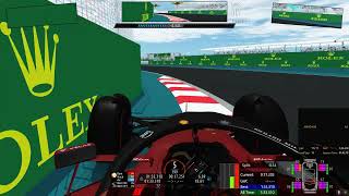 rFactor2 : F1 2022 Scuderia Ferrari . Miami Circuit