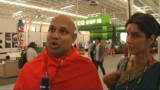 His Holiness Shri Shri 1008 Soham Baba at the UNFCCC, Cancun, Mexico