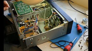 Aiwa Cassette deck motor replacement, XK-007 Excelia.