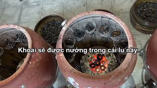 Cuộc sống ở Nhật | Cách nướng khoai lang của người Nhật, siêu ngon mà không bị khét.