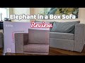 Elephant in a Box Sofa Unboxing and Setup