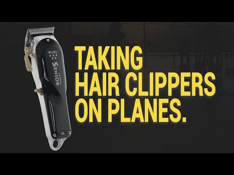 Can you bring a trimmer on a plane?