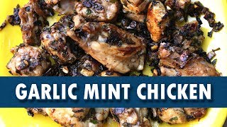 Garlic Mint Chicken | Garlic Mint Chicken Recipe | How To Make Garlic Mint Chicken | Wirally Food