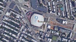 GOOGLE MAP Barclays Center in Brooklyn, New York