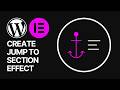 Elementor Anchor Links: How To Create Smooth Jump To Section Effects (Step-by-Step) in WordPress