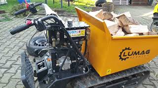 Lumag minidumper/ #dumper  Gangschaltung und kippmulde