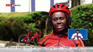 Kenyan triathlete Josette Kiarie hopes to inspire other girls to join triathlon