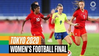 Sweden 🇸🇪 vs Canada 🇨🇦 | Women's Football ⚽️🥇 Gold Medal Match | Tokyo Replays