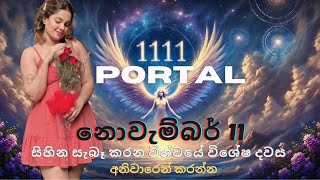 නොවැම්බර් 11 වසරේ විශේෂම දවසේ සිහින සැබෑ කරගන්න මේ දේවල් කරන්න අමතක කරන්න එපා LOA 11:11 portal