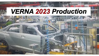 New Hyundai  verna 2023 production | Nikhil Chaudhary