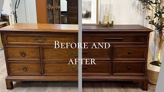 DIY Restoration Hardware-Inspired Dresser Makeover | High-End Modern Look