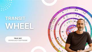 Transit Wheel Overview | Natal, Progressed & Transits in True Sky