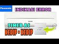 Cara mengatasi timer AC panasonic kedap - kedip