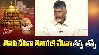 CM Chandrababu: తెలిసి చేసినా తెలియక చేసినా తప్పు తప్పే! | NTV