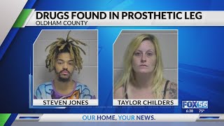 Drugs found in prosthetic leg at Oldham County Jail