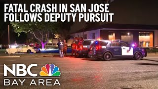 Stolen Vehicle Chased by Deputy Crashes, Killing 1 in San Jose: Sheriff