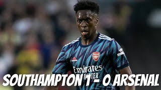 Sambi Lokonga | Southampton vs Arsenal | Southampton 1 - 0 Arsenal | Arsenal Match