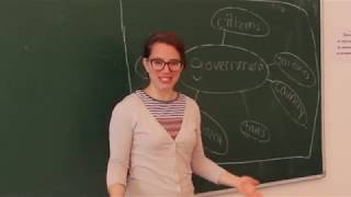 Bubble Map to Organize a Concept - English Language Teaching