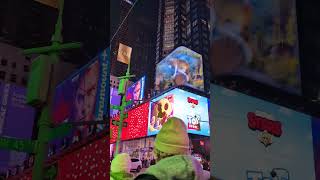 New Year, Christmas 2025, New York, Times square. 2025 新年，圣诞节，纽约时代广场