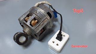 Top5, Self Running Generator at home Using Big Copper Coils