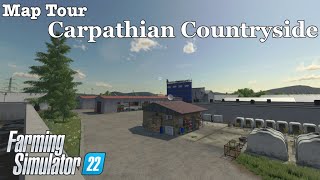 Map Tour | Carpathian Countryside | Farming Simulator 22