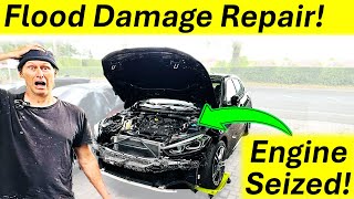 Repairing My Flood Damaged BMW M135i X drive | Seized Engine!