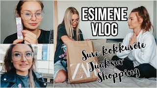 ESIMENE VLOG | shopping, juuksur, haul