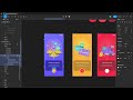 create app onboarding screens animation in figma figma tutorial