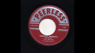 Lola Beltrán - Cancion Mexicana - Peerless 6150