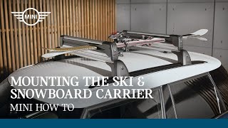 Mounting the Ski and Snowboard Carrier | MINI How-To