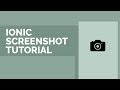 Creating Screenshots with the Ionic Cordova Screenshot Plugin