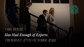 This House Has Had Enough of Experts | Cambridge Union