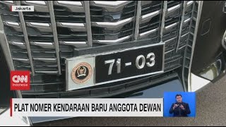 Plat Nomer Kendaraan Baru Anggota Dewan