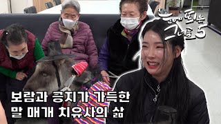 [눈에 띄는 그녀들 5]말매개치유사로써 보람과 긍지를 느끼는 그녀의 인생|월리와 함께 춤을 말 매개 치유사 이지영 Ep.5