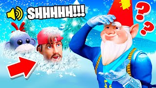 On s'est CACHÉ dans la NEIGE sur FORTNITE