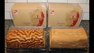 Kee Wah Bakery from Goldbelly: Original Swiss Roll Cake \u0026 Tiger Roll Cake Review