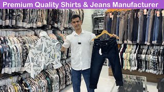 Ulhasnagar Shirts & Jeans Manufacturer | Low To High Range Shirt & Jeans Wholesaler