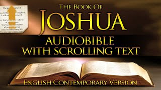 Holy Bible Audio: JOSHUA 1 to 24 - With Text (Contemporary English)