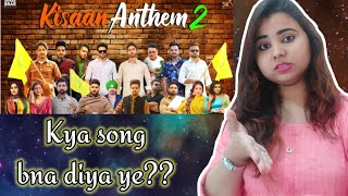 Kisaan Anthem 2 | Shree Brar & Team | Reaction | Royal Harshita |