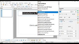 Standard 9 Chapter 12 Introduction to Presentation Part 1 OpenOffice Impress GSEB