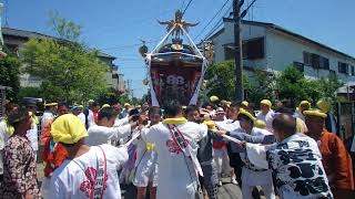 ２０１８茅ヶ崎 香川諏訪神社例大祭 渡御２ちびっ子甚句