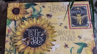 Scrapbook Mini Album Let it bee