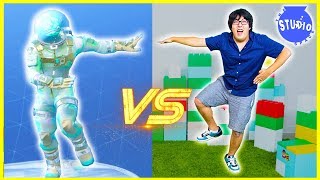 FORTNITE DANCE CHALLENGE In Real Life All Dances!!!