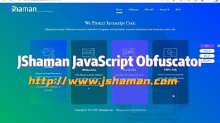 jshaman JavaScript obfuscator！A new JavaScript obfuscator tool！